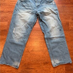 Nike Air Jordan XIV 20th Anniversary 38x34 Blue Denim Jeans